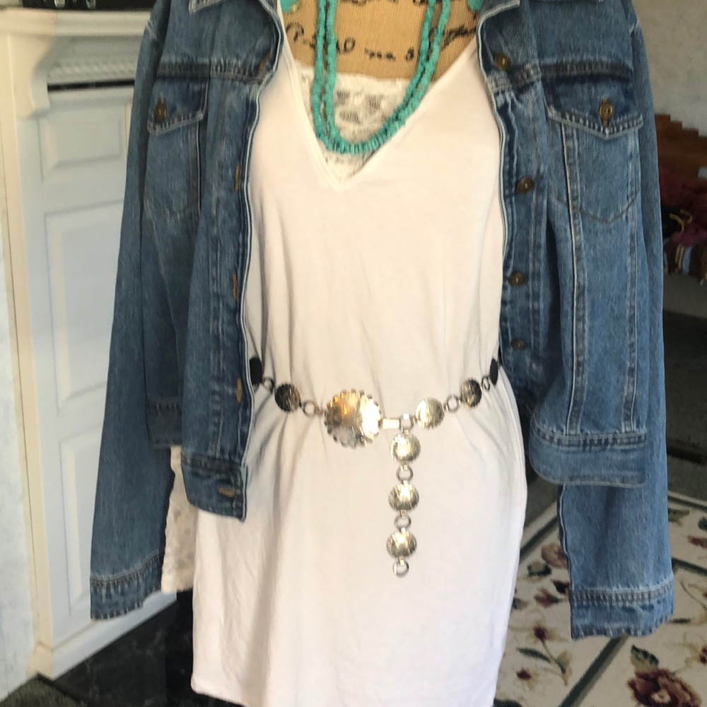 Faux Concho Belt